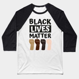 Black Lives Matter Baseball T-Shirt